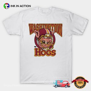 Vintage Washington Football Commanders Redskins Hail T-Shirt