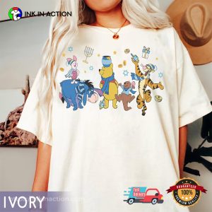 Winnie The Pooh Hanukkah Menorah Disney Jewish Holiday Shirt 1 InkInAction.com