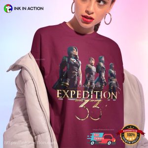 Clair Obscur Expedition 33 Characters Team Shirt Clair Obscur Expedition 33 Characters Team Shirt