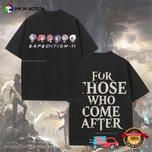 expedition 33 game FRIENDS Style 2 sided T shirt 2 InkInAction.com