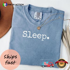 national sleep day Funny Lazy Day Comfort Colors Tee 2 InkInAction.com