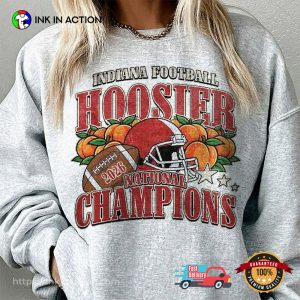 Peach Bowl 2026 Indiana College Football Champions T-shirt Peach Bowl 2026 Indiana College Football Champions T-shirt