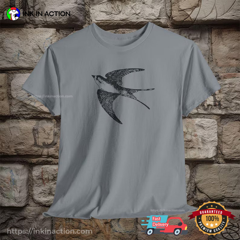 San Juan Capistrano Swallow Graphic Comfort Colors T-shirt San Juan Capistrano Swallow Graphic Comfort Colors T-shirt