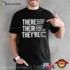 School Teacher Student Gift Funny Grammar T-shirt