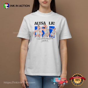 Alysa Liu Skate With Joy Olympic Winter Shirt