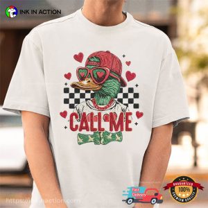 Call Me Duck Hunting Valentines Day Shirt 1 InkInAction.com