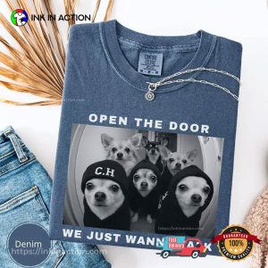 Chihuahua Gangs Funny Dog meme Comfort Colors Tee 2 InkInAction.com