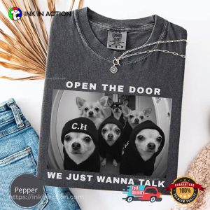 Chihuahua Gangs Funny Dog meme Comfort Colors Tee 3 InkInAction.com