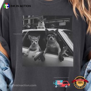 Chihuahua Gangster Funny Dog Meme Comfort Colors Tee 3 InkInAction.com