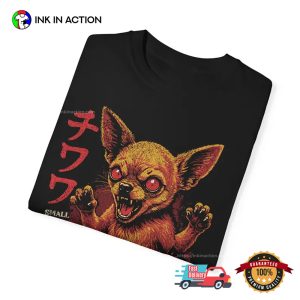 Chihuahua Japanese Demon Fun Dog Lover T Shirt 2 InkInAction.com