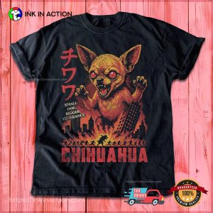 Chihuahua Japanese Demon Fun Dog Lover T Shirt 3 InkInAction.com