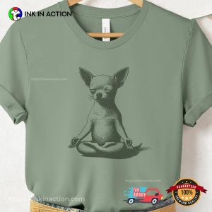 Chihuahua Meditate Funny Yoga Dog Shirt Chihuahua Meditate Funny Yoga Dog Shirt