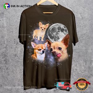 Chihuahua To The Moon Cute Dog Comfort Colors Tee Chihuahua To The Moon Cute Dog Comfort Colors Tee