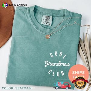 Cool Grandmas Club Pocket Comfort Colors Tee