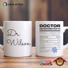 Custom Dr. Name Nutrion Facts Doctors Day Mug