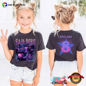 Custom Saja Boys The Idol Birthday 2-sided Tee Custom Saja Boys The Idol Birthday 2-sided Tee