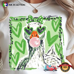 Cute Goose St Patrick’s Day Comfort Colors Tee