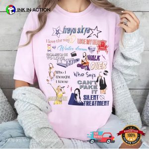 Disney Freya Skye Tour Tracklist Comfort Colors Shirt