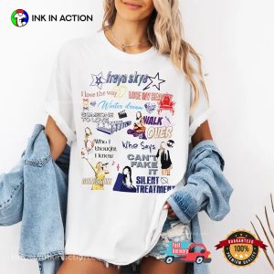 Disney Freya Skye Tour Tracklist Comfort Colors Shirt