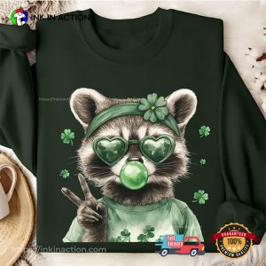 Funny Raccoon St Patricks Day Shirt 3 InkInAction.com