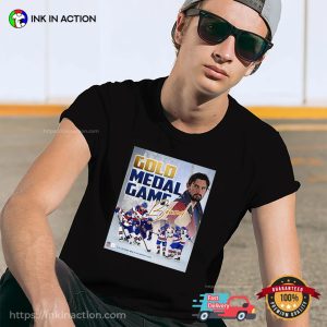 Gold Medal Game Bound US Men’s Hockey Team Tee