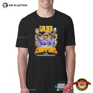 Golden USA Men’s Ice Hockey Olympic Champions 2026 Shirt 1 InkInAction.com