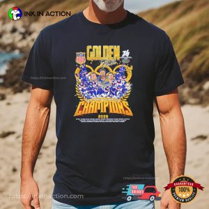 Golden USA Men’s Ice Hockey Olympic Champions 2026 Shirt 2 InkInAction.com