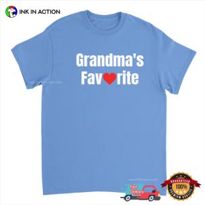 Grandma’s Favorite Funny Grandkid Gift Tee