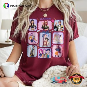 Huntrix Demon Hunters Korean Pop Comfort Colors Tee Huntrix Demon Hunters Korean Pop Comfort Colors Tee