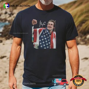 Jack Hughes USA Hockey Champions Graphic Tee 3 InkInAction.com