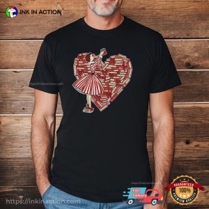 Lady Valentine Book Lovers Retro Shirt 2 InkInAction.com