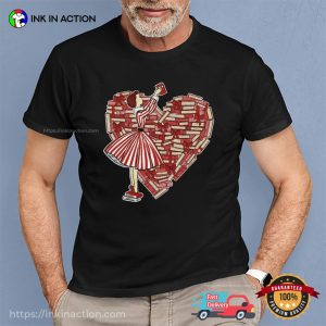 Lady Valentine Book Lovers Retro Shirt 3 InkInAction.com