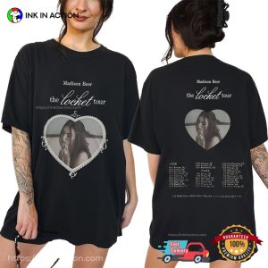 Madison Beer The Locket Tour 2026 Celebrate T-shirt Madison Beer The Locket Tour 2026 Celebrate T-shirt