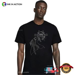 Marvel SpiderMan Noir Into The Spider Verse Shirt 3 InkInAction.com