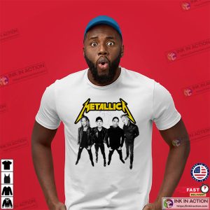 Metallica American heavy metal band Shirt 1 InkInAction.com