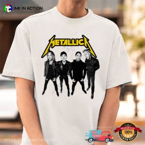 Metallica American heavy metal band Shirt 3 InkInAction.com