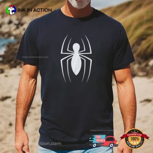 NOIR Marvel Comics Spider man Logo Shirt 1 InkInAction.com