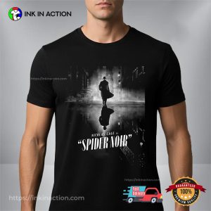 Nicolas Cage Spider Noir Marvel Shirt