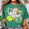 One Lucky Teacher St Patricks Day Comfort Colors Tee