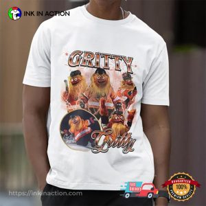 Philadelphia flyers mascot gritty Bootleg Retro Shirt 3 InkInAction.com