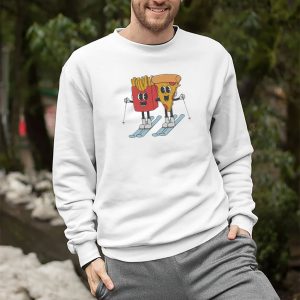 Pizza And French Fry Ski, USA Winter Games Shirt Pizza And French Fry Ski, USA Winter Games Shirt