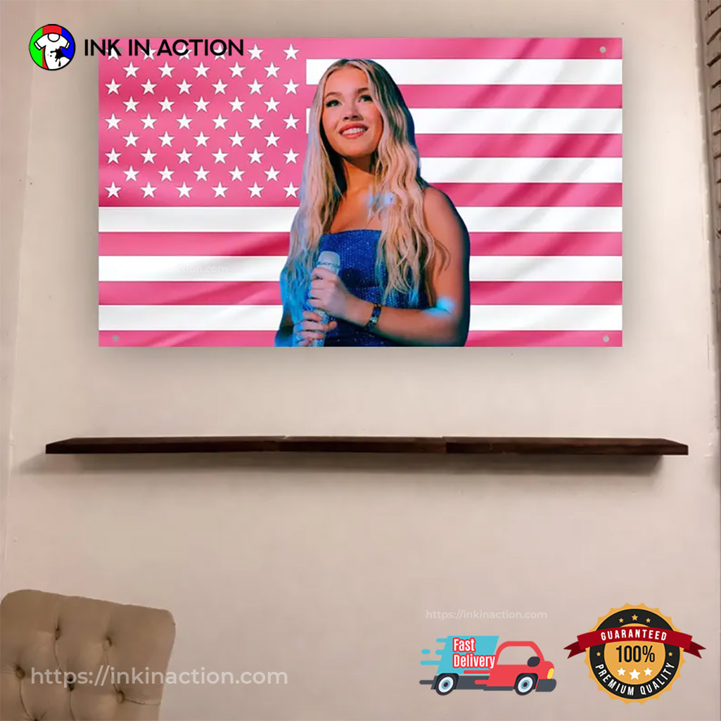 Pop Star Freya Skye Pink USA Flag Pop Star Freya Skye Pink USA Flag