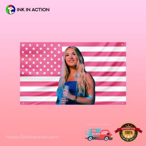 Pop Star Freya Skye Pink USA Flag