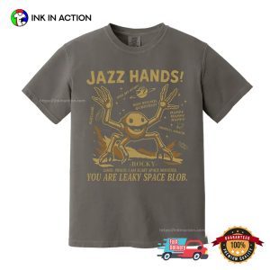 Project Hail Mary Rocky Jazz Hands Comfort Colors Tee Project Hail Mary Rocky Jazz Hands Comfort Colors Tee