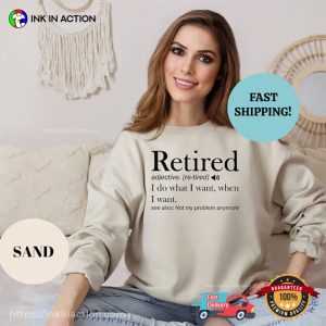 Retired Definition Funny Retired Grandma Shirt Retired Definition Funny Retired Grandma Shirt