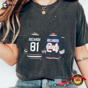 Rozanov And Hollander Heated Rivalry Comfort Colors Shirt 1 InkInAction.com