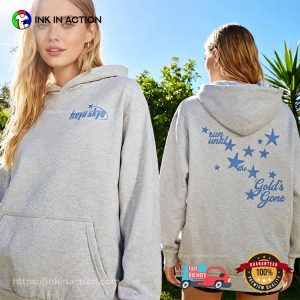 Run Until The Gold’s Gone Freya Skye Concert​ Shirt