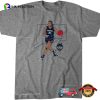 Sarah Strong Dribbling UConn Basketball Shirt
