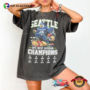 Seatle Champions NFL Comfort Colors Tee