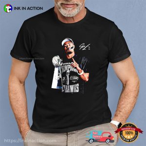 Seattle Seahawks Jaxon Smith Njigba Signatures NFL Shirt 2 InkInAction.com